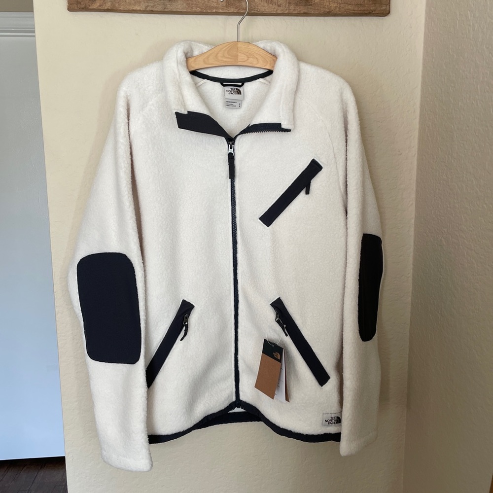The North Face Cragmont fleece white